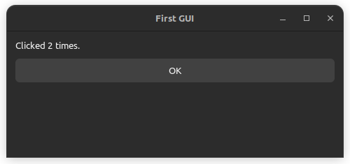 Interacting with the GUI
